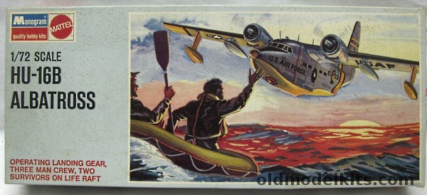 Monogram 1/72 Hu-16B Albatross - Blue Box Issue - (SA-16B), 6837-0150 plastic model kit